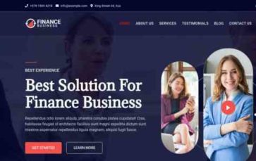 Bosa Finance Business (screenshot desktop)