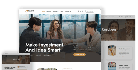 Bosa Finance Company Pro (Bosa Themes)