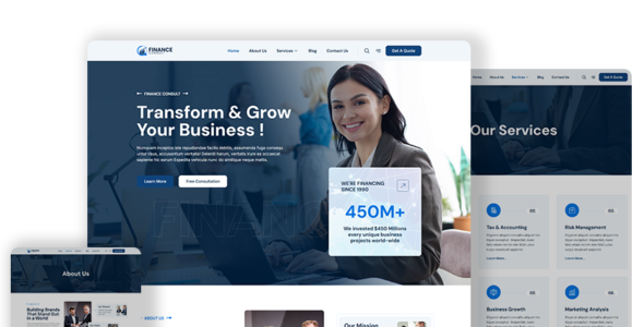 Bosa Finance Consult Pro (Bosa Themes)