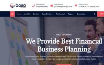 Bosa Finance (screenshot desktop)