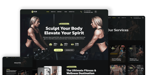 Bosa Gym Fitness Pro (Bosa Themes)