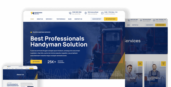 Bosa Handyman Services Pro (Bosa Themes)