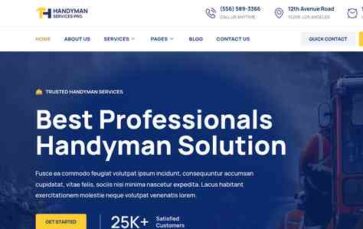 Bosa Handyman Services Pro (screenshot desktop)