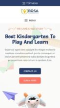 Bosa Kindergarten (screenshot mobile)