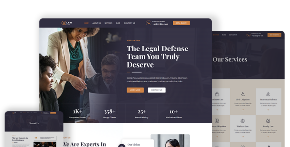 Bosa Law Firm (Bosa Themes)