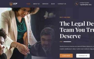 Bosa Law Firm (screenshot desktop)