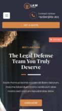 Bosa Law Firm (screenshot mobile)