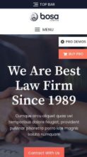 Bosa Lawyer (screenshot mobile)