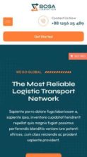 Bosa Logistics (screenshot mobile)
