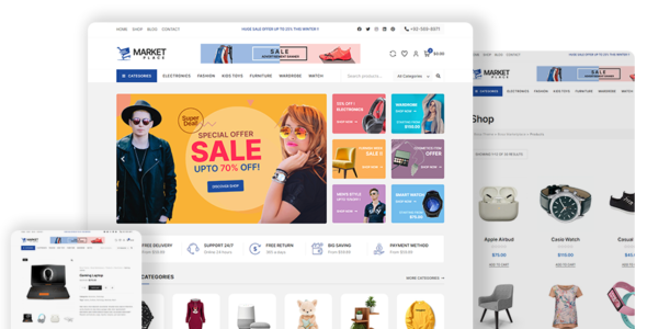 Bosa Marketplace (Bosa Themes)