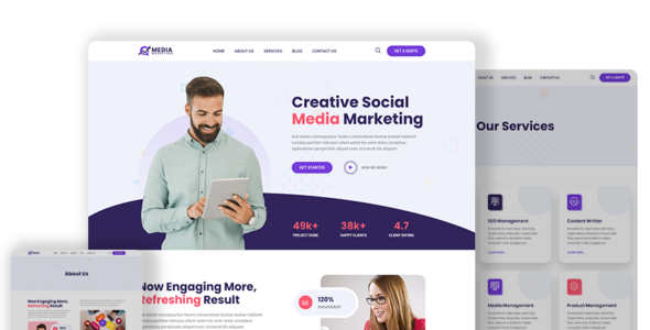 Bosa Media Marketing (Bosa Themes)
