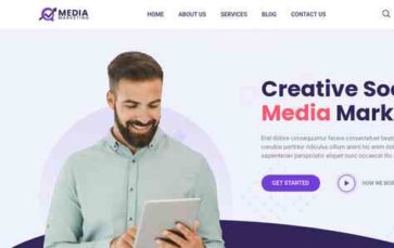 Bosa Media Marketing (screenshot desktop)