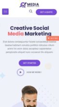 Bosa Media Marketing (screenshot mobile)