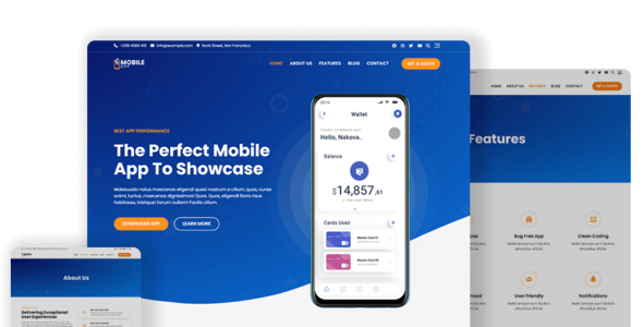 Bosa Mobile App (Bosa Themes)