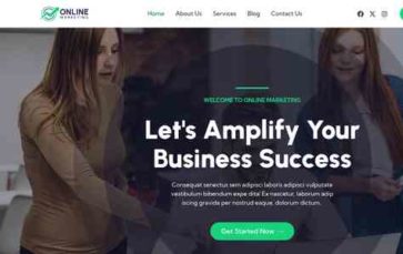 Bosa Online Marketing (screenshot desktop)