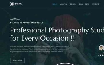 Bosa Photograph (screenshot desktop)