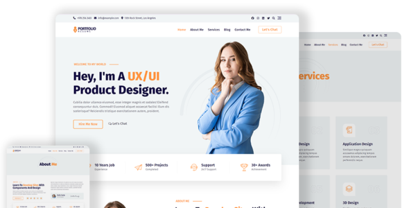 Bosa Portfolio Resume (Bosa Themes)