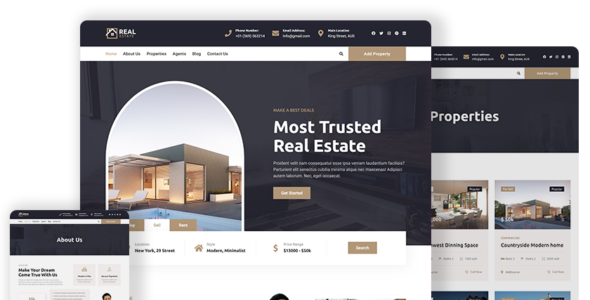 Bosa Real Estate (Bosa Themes)