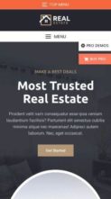 Bosa Real Estate (screenshot mobile)