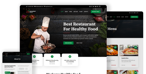 Bosa Restaurant Cafe (Bosa Themes)