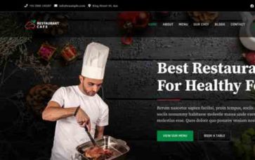 Bosa Restaurant Cafe (screenshot desktop)