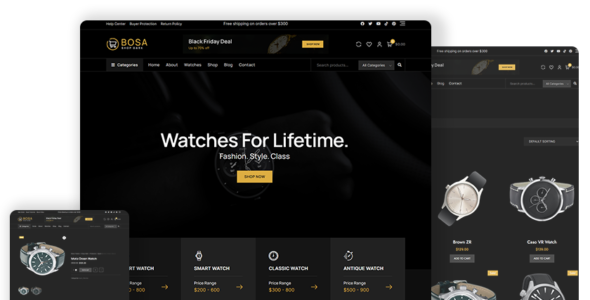 Bosa Shop Dark (Bosa Themes)