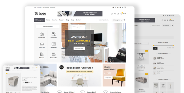 Bosa Shop Store (Bosa Themes)