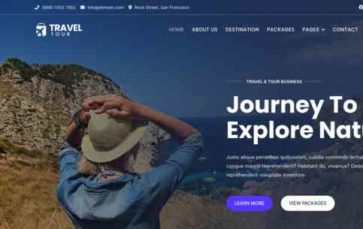 Bosa Travel Tour (screenshot desktop)