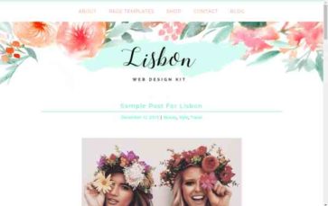 Lisbon (Boutique Design Studio) - (screenshot desktop)