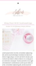 Silver (Boutique Design Studio) - (screenshot mobile)