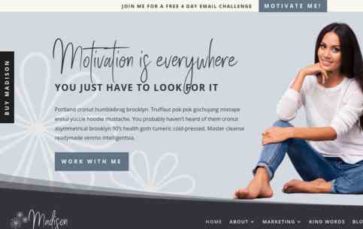 Madison (Brand & Build) (screenshot desktop)