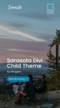 Sarasota Blog (screenshot mobile)