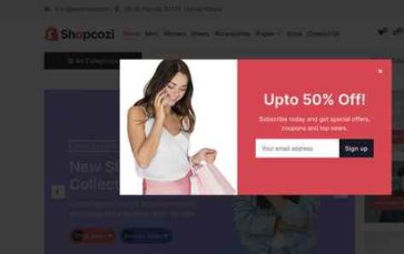 Shopcozi Pro (screenshot desktop)