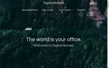Digital Nomad (BuildMyBrandiD) - (screenshot desktop)
