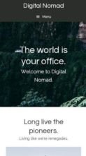 Digital Nomad (BuildMyBrandiD) - (screenshot mobile)