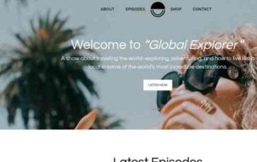 Podcast Pro (screenshot desktop)