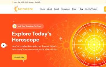 Astrocare (screenshot desktop)