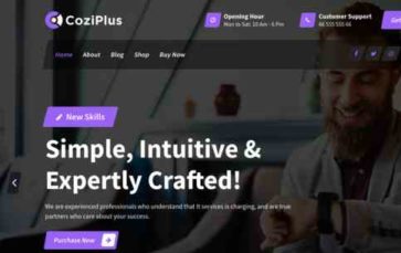 CoziPlus (screenshot desktop)