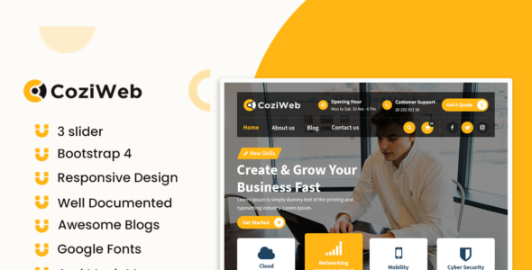 CoziWeb (Burger Themes)