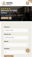 HotelGalaxy Pro (Burger Themes) (screenshot mobile)