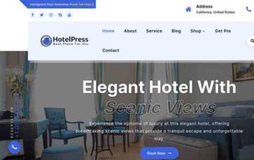 HotelPress (screenshot desktop)