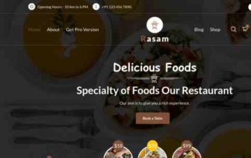 Rasam (screenshot desktop)