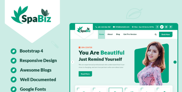 SpaBiz Pro (Burger Themes)