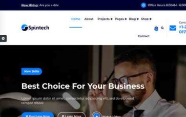 Spintech Pro (screenshot desktop)