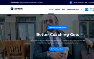 Spintech (screenshot desktop)