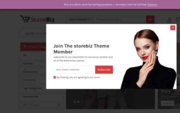 StoreBiz Pro (screenshot desktop)
