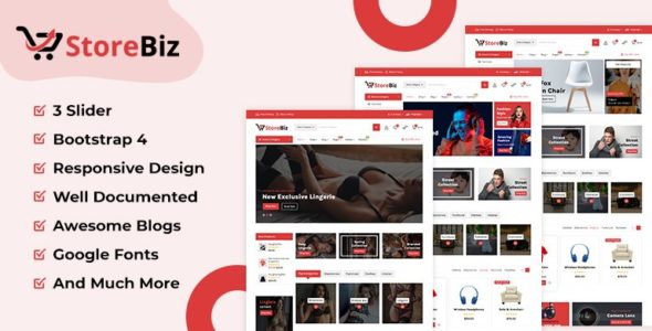 StoreBiz (Burger Themes)