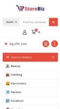StoreBiz (screenshot mobile)