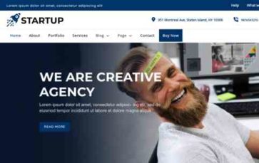 Business Startup Pro (Buy WP Templates) (screenshot desktop)