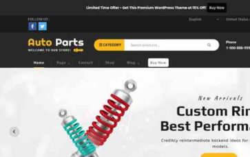 BWP Auto Parts Pro (screenshot desktop)
